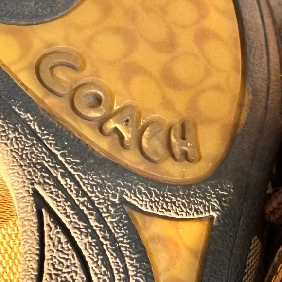 Coach Brown and Black Sneakers - Picture 5 of 5